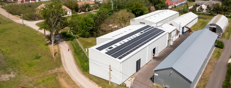 Könnyűszerkezetes terménytárolók építése